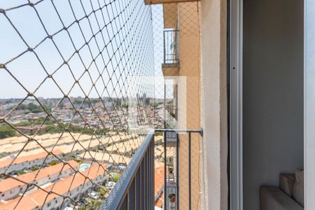 Varanda da sala  de apartamento para alugar com 2 quartos, 49m² em Taboão, São Bernardo do Campo