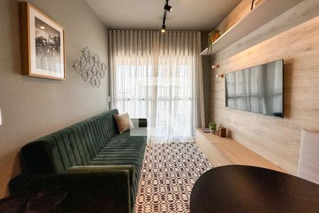 Studio à venda com 32m², 1 quarto e sem vagaSala