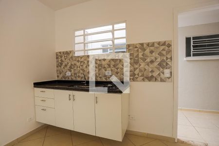 Sala/Cozinha  de apartamento para alugar com 1 quarto, 44m² em Parque São George, Cotia