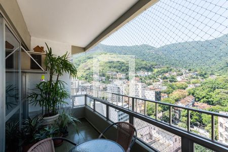 Varanda da Sala de apartamento à venda com 4 quartos, 167m² em Tijuca, Rio de Janeiro