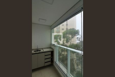 Sala Sacada  de apartamento para alugar com 2 quartos, 54m² em Vila Lusitânia, São Bernardo do Campo