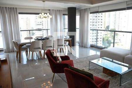 Sala / Varanda de apartamento para alugar com 3 quartos, 122m² em Alto da Lapa, São Paulo