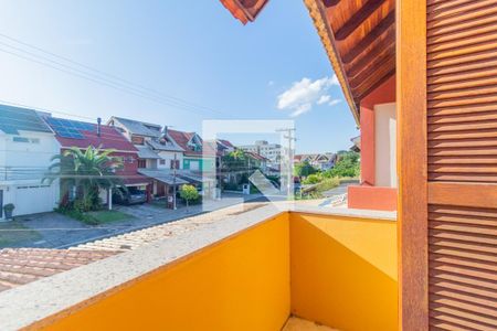 Varanda do Quarto 1 de casa de condomínio para alugar com 3 quartos, 140m² em Cavalhada, Porto Alegre