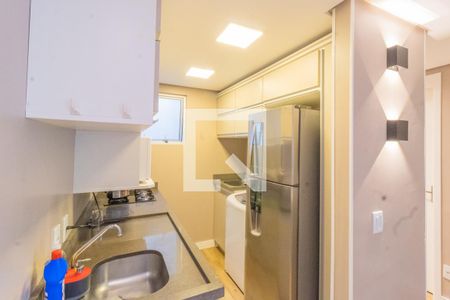 Sala/Cozinha de apartamento para alugar com 2 quartos, 54m² em Olaria, Canoas