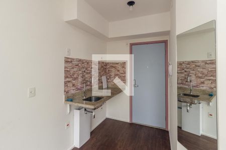 Cozinha de kitnet/studio à venda com 1 quarto, 23m² em Centro Histórico de São Paulo, São Paulo