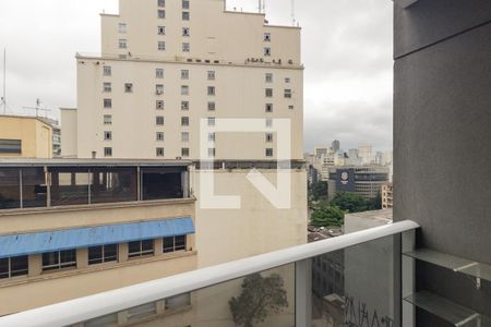 Varanda de kitnet/studio à venda com 1 quarto, 23m² em Centro Histórico de São Paulo, São Paulo