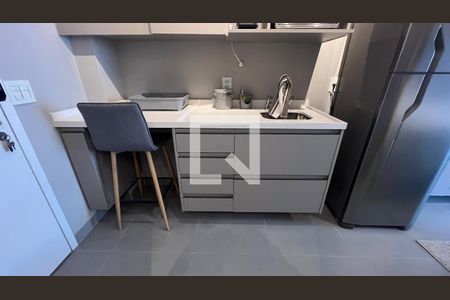 Cozinha - Armários de kitnet/studio à venda com 1 quarto, 31m² em Pinheiros, São Paulo