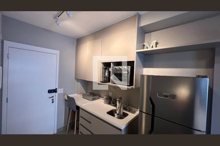 Cozinha - Armários de kitnet/studio à venda com 1 quarto, 31m² em Pinheiros, São Paulo