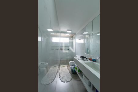 Banheiro da Suíte de casa à venda com 3 quartos, 125m² em Jardim Montreal, São Bernardo do Campo