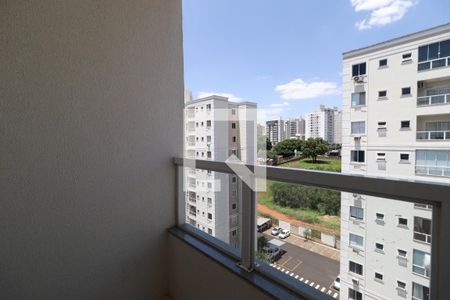 Varanda da Sala de apartamento para alugar com 2 quartos, 70m² em Patrimônio, Uberlândia