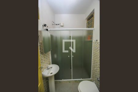 Banheiro de kitnet/studio à venda com 1 quarto, 35m² em Glória, Rio de Janeiro