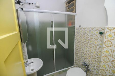Banheiro de kitnet/studio à venda com 1 quarto, 35m² em Glória, Rio de Janeiro