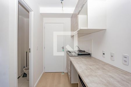 Cozinha de kitnet/studio à venda com 1 quarto, 18m² em Vila Moraes, São Paulo