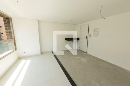 Sala/Cozinha de kitnet/studio à venda com 1 quarto, 34m² em Pinheiros, São Paulo
