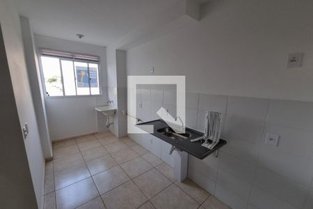 Cozinha - Lavanderia de apartamento para alugar com 2 quartos, 45m² em Residencial Parque dos Servidores, Ribeirão Preto