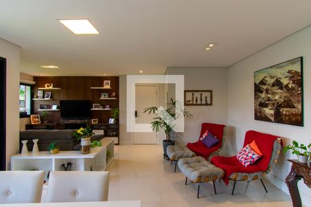 Sala de apartamento à venda com 3 quartos, 155m² em Parque Bairro Morumbi, São Paulo