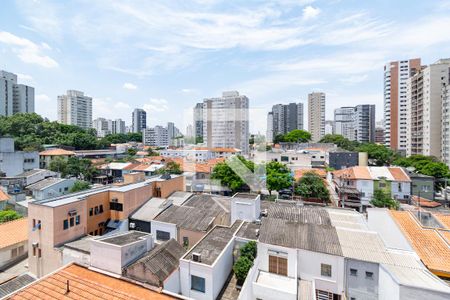 Vista da Sala de apartamento para alugar com 2 quartos, 61m² em Vila Clementino, São Paulo