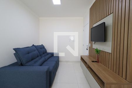Sala de apartamento para alugar com 2 quartos, 50m² em Pampulha, Uberlândia