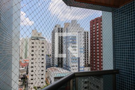 Varanda da Sala de apartamento à venda com 3 quartos, 128m² em Santo Antônio, São Caetano do Sul