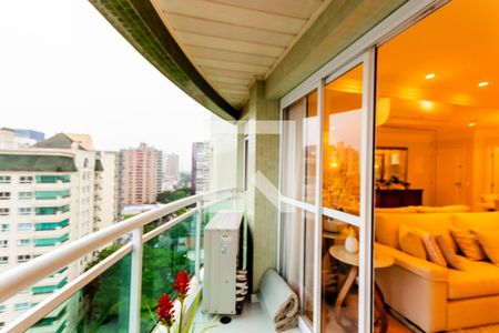 Varanda da Sala de apartamento à venda com 2 quartos, 110m² em Jardim, Santo André