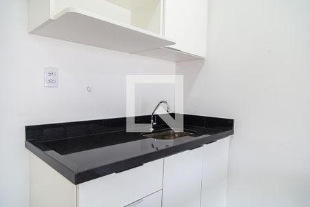 Sala / Cozinha - Pia de apartamento para alugar com 1 quarto, 35m² em Vila Guarani (z Sul), São Paulo