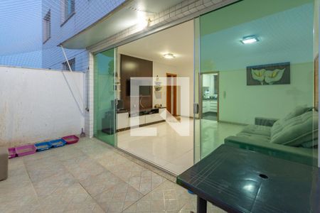 Varanda da Sala de apartamento à venda com 3 quartos, 101m² em Dona Clara, Belo Horizonte