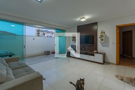 Sala de apartamento à venda com 3 quartos, 101m² em Dona Clara, Belo Horizonte