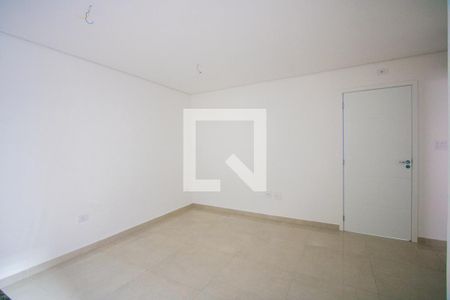 Sala/Cozinha de apartamento à venda com 1 quarto, 42m² em Vila Pires, Santo André