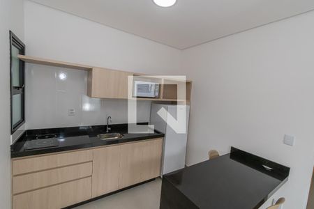 Cozinha  de apartamento para alugar com 1 quarto, 35m² em Cidade Universitária, Campinas