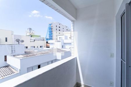 Varanda da sala  de apartamento à venda com 3 quartos, 71m² em Alto Barroca, Belo Horizonte