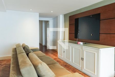 Sala de TV de apartamento à venda com 4 quartos, 360m² em Copacabana, Rio de Janeiro