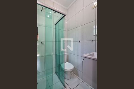 Suíte 1 - Banheiro de casa à venda com 2 quartos, 96m² em Jardim Santo Alberto, Santo André