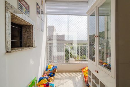 Sala - Varanda de apartamento para alugar com 2 quartos, 55m² em Teresópolis, Porto Alegre