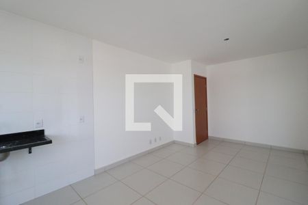 Sala de apartamento para alugar com 2 quartos, 58m² em Novo Mundo, Uberlândia