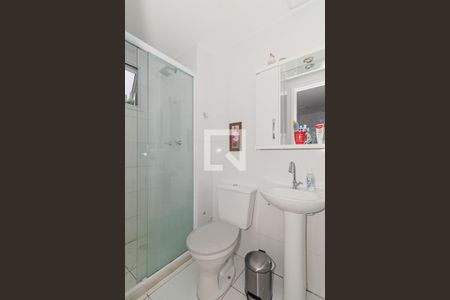 Banheiro de apartamento à venda com 1 quarto, 44m² em Vila Gustavo, São Paulo