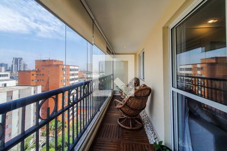 varanda de apartamento à venda com 3 quartos, 100m² em Vila Dom Pedro I, São Paulo