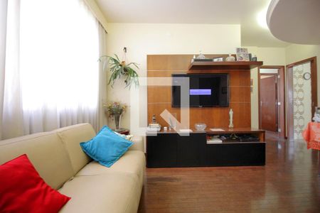 Sala de apartamento à venda com 3 quartos, 95m² em Funcionários, Belo Horizonte