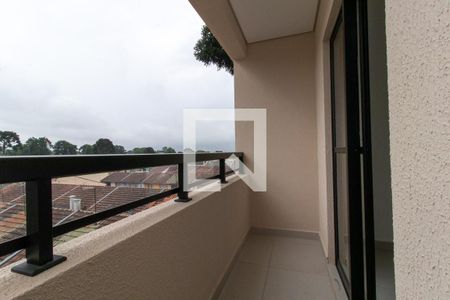 Vista da sala de apartamento para alugar com 2 quartos, 50m² em Boqueirão, Curitiba