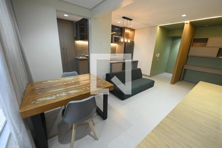 Sala de apartamento para alugar com 1 quarto, 45m² em Setor Marista, Goiânia