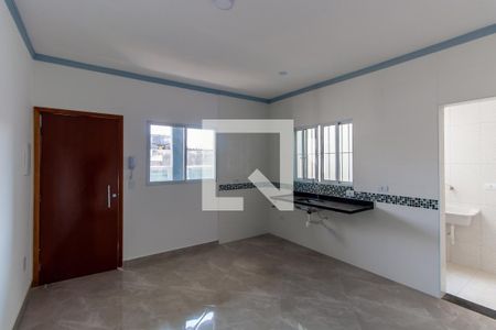 Sala/Cozinha de apartamento para alugar com 2 quartos, 45m² em Vila Santa Virginia, São Paulo