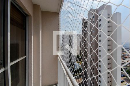 Varanda da Sala de apartamento para alugar com 3 quartos, 61m² em Vila das Bandeiras, Guarulhos