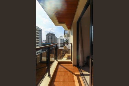 Sala - Varanda de apartamento à venda com 1 quarto, 61m² em Jardim Paulista, São Paulo