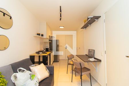 Sala de apartamento para alugar com 1 quarto, 28m² em Bela Vista, São Paulo