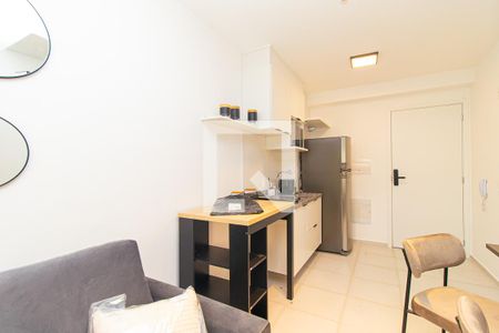 Sala de apartamento para alugar com 1 quarto, 28m² em Bela Vista, São Paulo