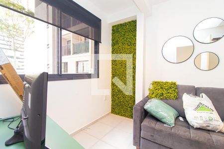 Sala de apartamento para alugar com 1 quarto, 28m² em Bela Vista, São Paulo