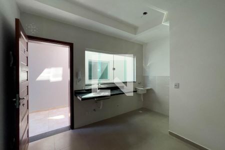 Cozinha e área de serviço de apartamento à venda com 1 quarto, 34m² em Vila São José, São Paulo
