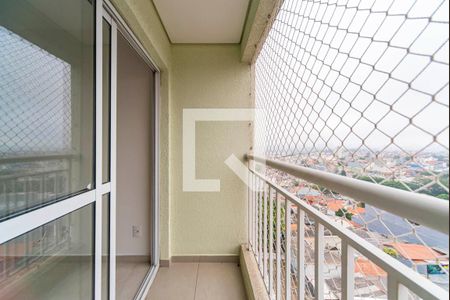 Varanda da Sala de apartamento à venda com 1 quarto, 51m² em Vila Alto de Santo Andre, Santo André