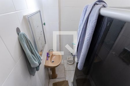 Banheiro de kitnet/studio para alugar com 1 quarto, 18m² em Centro, Rio de Janeiro