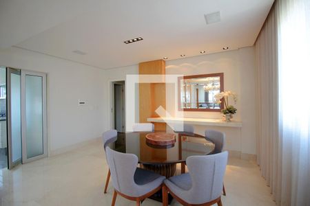 Sala de apartamento à venda com 4 quartos, 496m² em Belvedere, Belo Horizonte