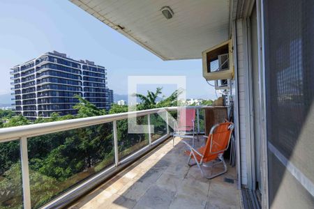 Varanda de apartamento à venda com 3 quartos, 110m² em Recreio dos Bandeirantes, Rio de Janeiro